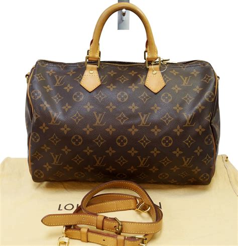 original louis vuitton speedy 35 monogram canvas|speedy 35 Louis Vuitton size.